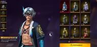 List of items available in the exchange section of Free Fire MAX Rampage Ring (Image via Garena)